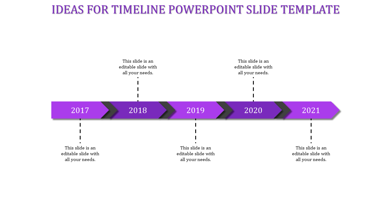 Editable Timeline PPT and Google Slides  Template presentation